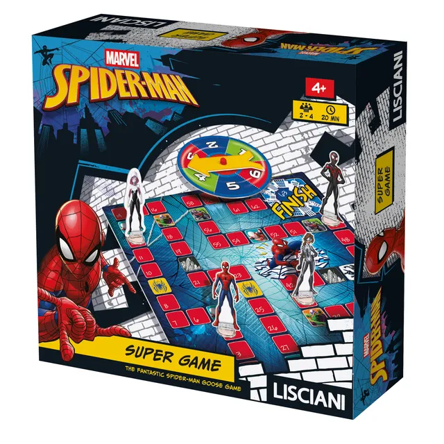 lisciani-spider-man-super-game-jeu-de-l-oie image 1