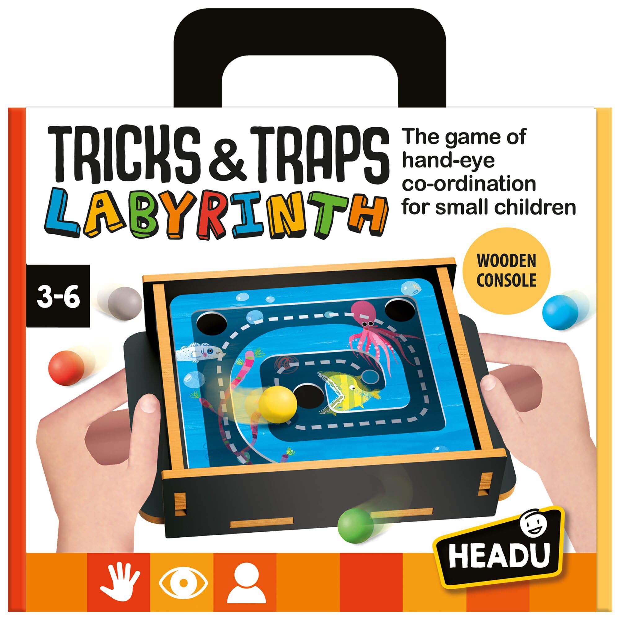 headu-tricks-traps-labyrinth-jeu-de-coordination-il-main-en-bois-3-6-ans image 8