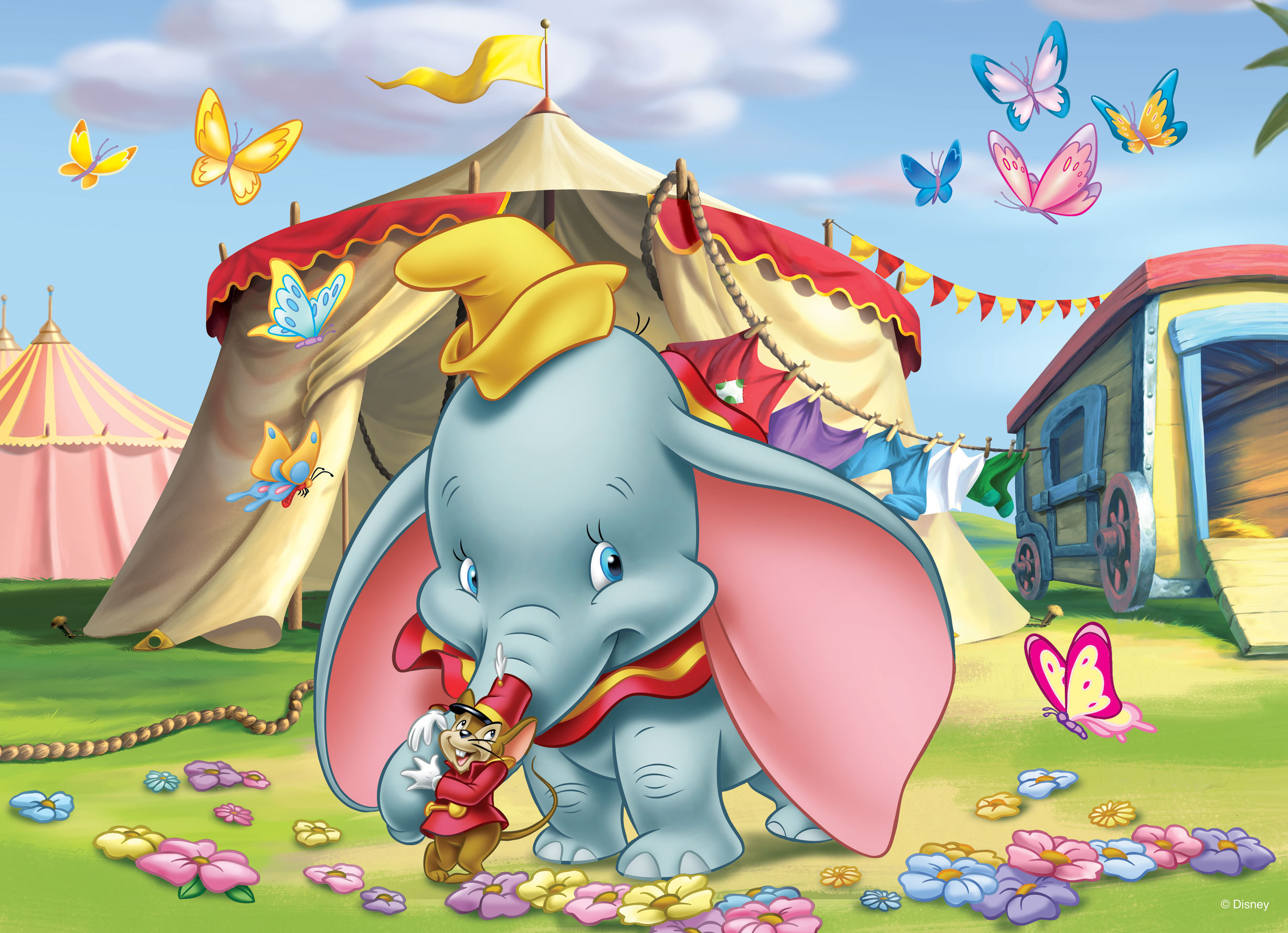 lisciani-disney-puzzle-double-face-maxi-floor-35-dumbo image 2