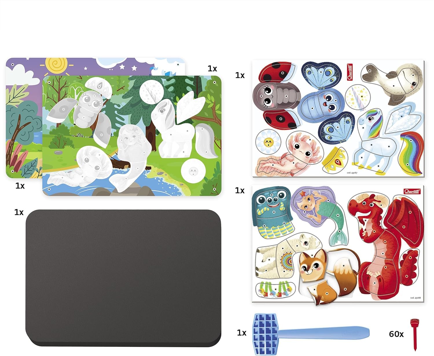 quercetti-2860-tap-tap-animaux-jeu-cr-atif-marteau-et-clous image 6