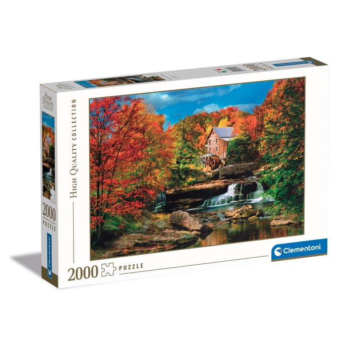 clementoni-collection-puzzle-2000-pi-ces-glade-creek-grist-mill image 1