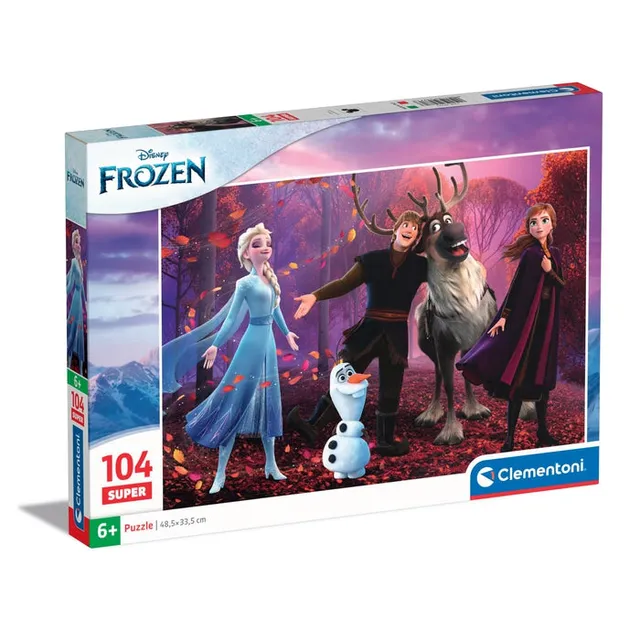 clementoni-frozen-puzzle-enfant-104-pi-ces-48-5-x-33-5-cm image 1