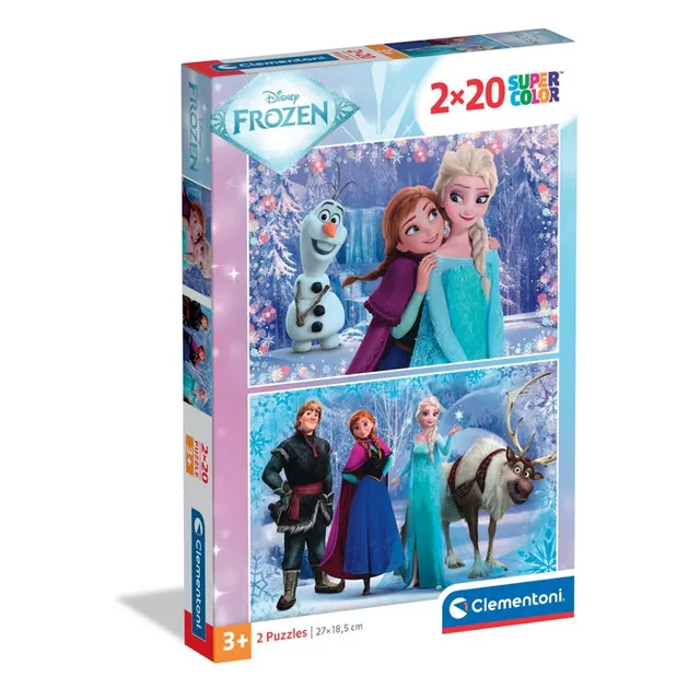 clementoni-frozen-puzzle-enfant-2x20-pi-ces image 1