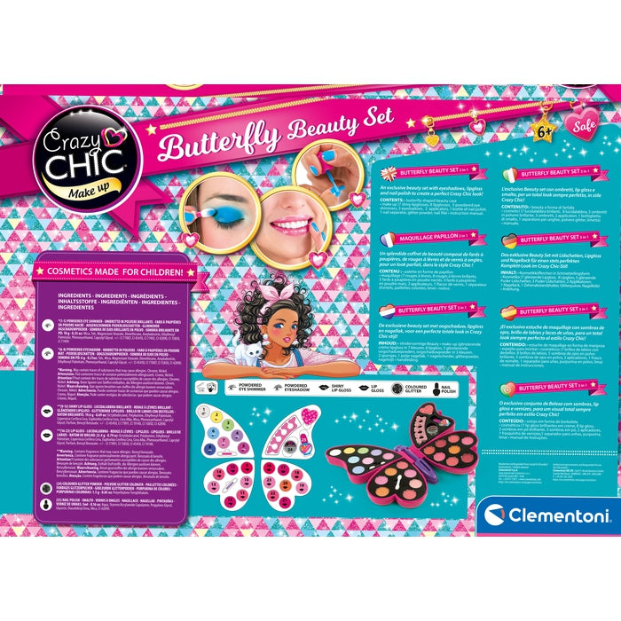 clementoni-crazy-chic-butterfly-beauty-set-trousse-maquillage-3-en-1 image 5