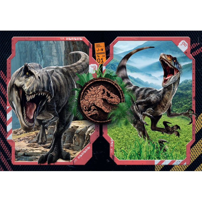 clementoni-jurassic-world-puzzle-enfants-2x60-pi-ces-27x19-cm image 2