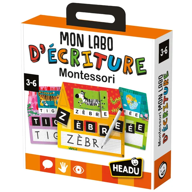 headu-mon-labo-d-criture-montessori-jeu-ducatif-lecture-et-criture-2-6-ans image 1