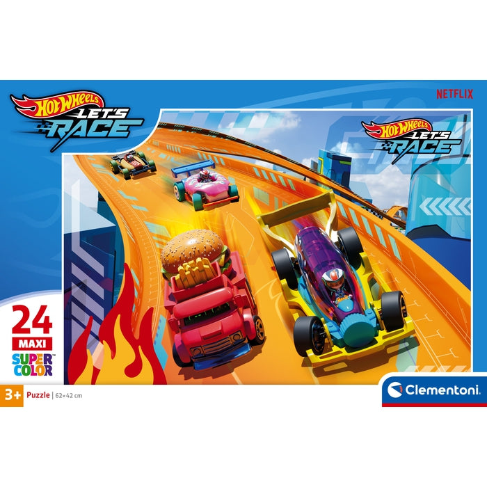 clementoni-puzzle-hot-wheels-24-maxi-pi-ces-62-x-42-cm image 4