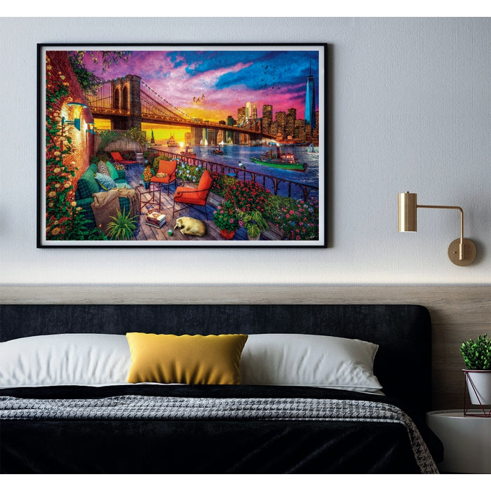 clementoni-puzzle-manhattan-balcony-sunset-3000-pi-ces image 3