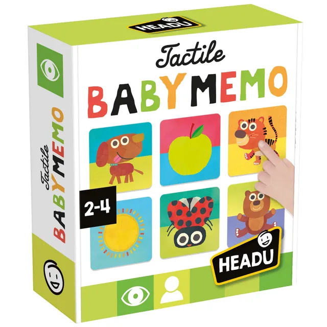 headu-baby-memo-mu23905-premier-jeu-de-m-moire-b-b image 1