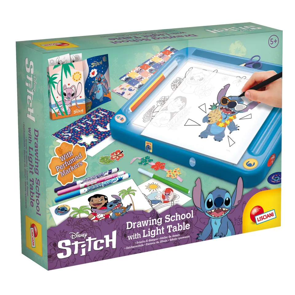 lisciani-stitch-drawing-school-table-lumineuse-a4 image 1