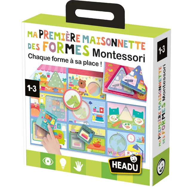 headu-ma-premi-re-petite-maison-des-formes-montessori-jeu-d-encastrement-1-3-ans image 1
