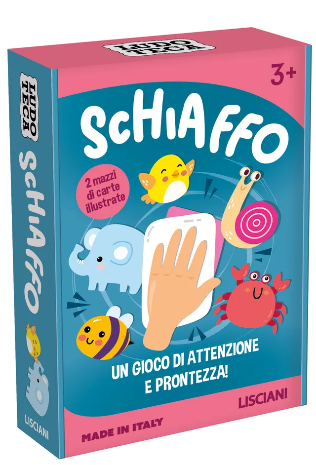 lisciani-ludoteca-le-carte-dei-bambini-schiaffo-jeu-de-cartes-rapidit-animaux image 1