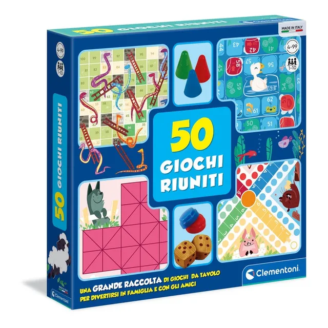 clementoni-50-giochi-riuniti-coffret-50-jeux-de-soci-t-famille image 1