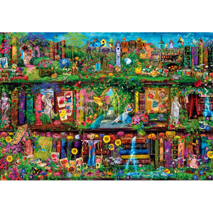 clementoni-garden-shelf-puzzle-6000-pi-ces-168-6-x-118-4-cm image 2
