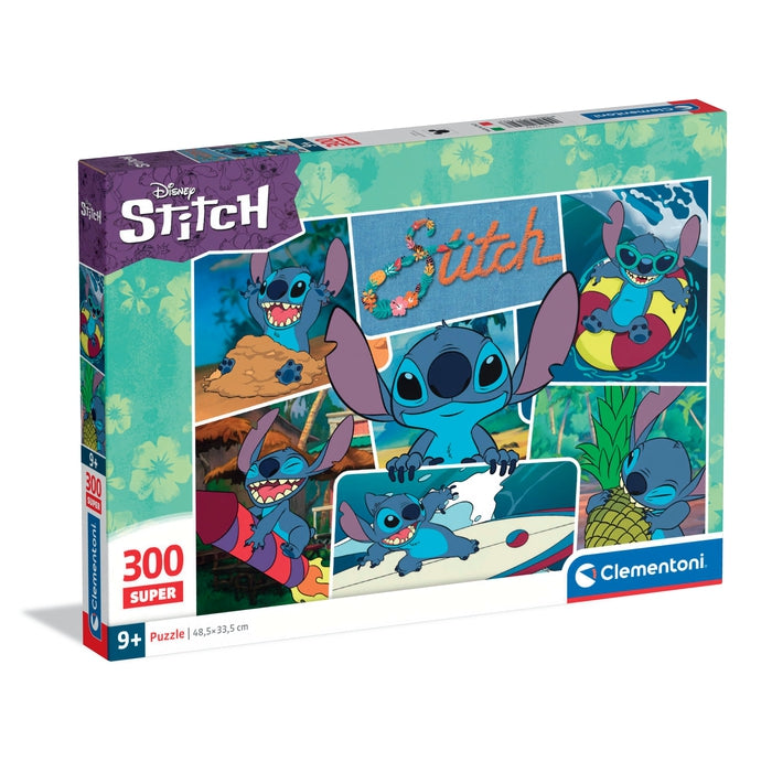 clementoni-disney-stitch-puzzle-300-pi-ces-48-5x33-5-cm-7-9-ans image 1