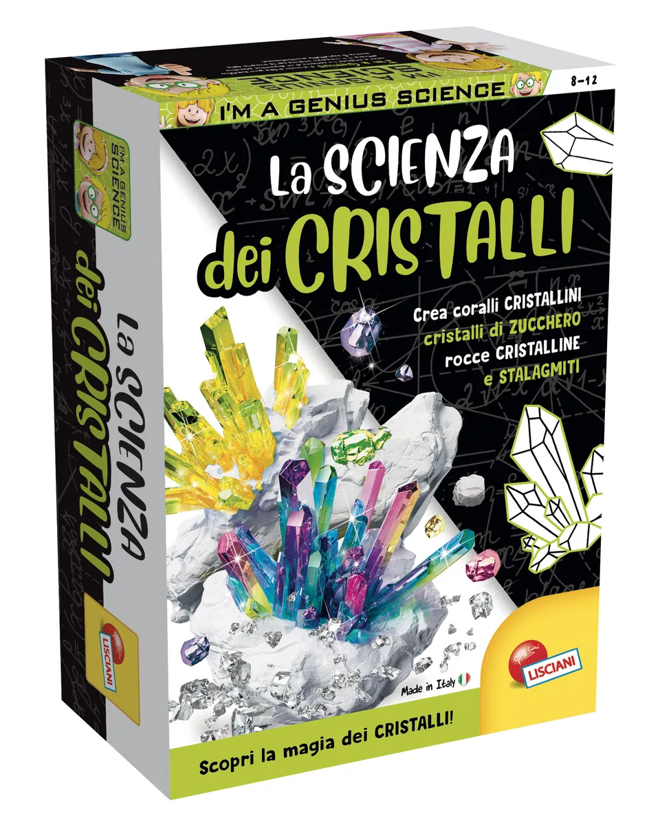 lisciani-i-m-a-genius-science-pocket-la-science-des-cristaux image 1