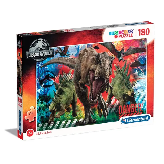 clementoni-jurassic-world-180-pi-ces-puzzle-enfants-7-9-ans-48-5-x-33-5-cm image 1