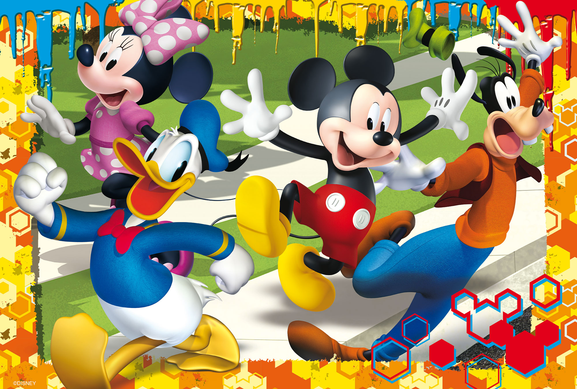 lisciani-disney-puzzle-double-face-maxifloor-4-x-48-mickey image 5