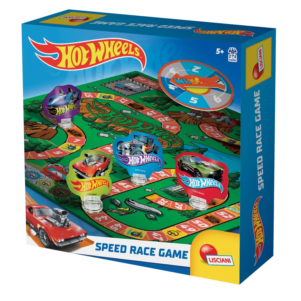 lisciani-hot-wheels-speed-race-game-jeu-de-l-oie image 1