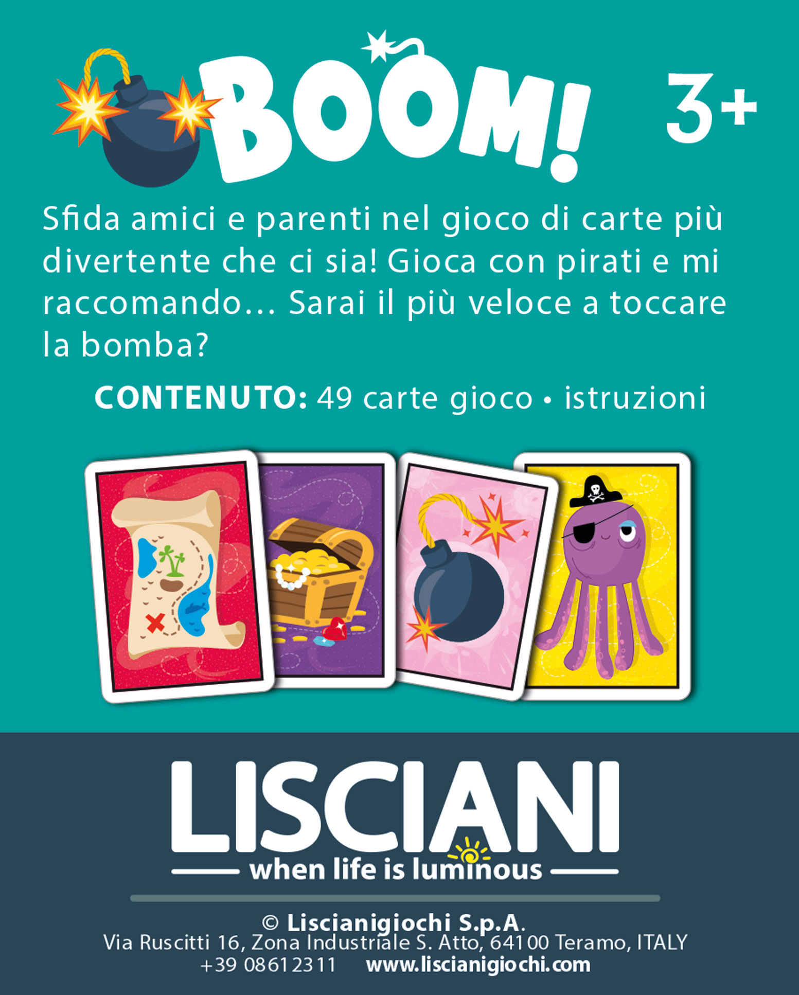 lisciani-ludoteca-le-carte-dei-bambini-boom-jeu-de-cartes-pirates image 4