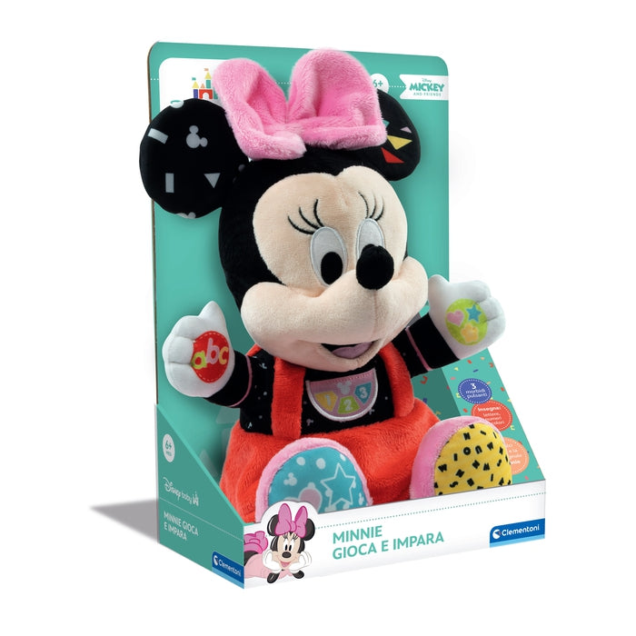 clementoni-disney-baby-minnie-gioca-e-impara-peluche-interactive-musicale image 2