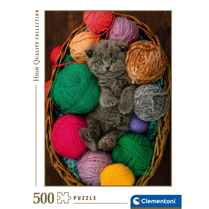 clementoni-puzzle-adulte-fluffy-kitten-500-pi-ces-49x36-cm image 4