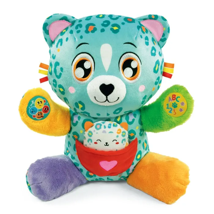 clementoni-baby-clementoni-cleo-e-leo-dolci-leopardi-peluche-interactive image 1