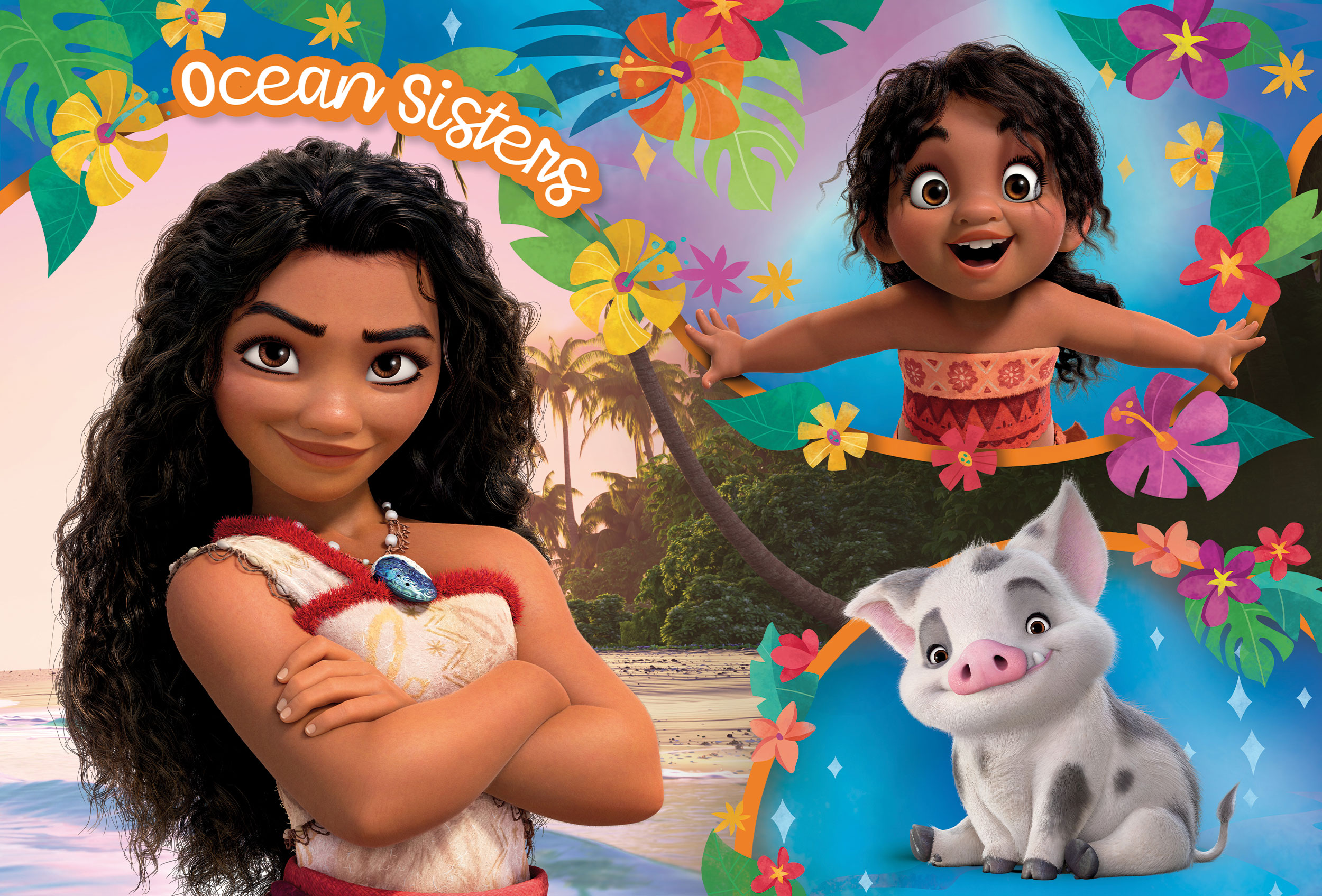 lisciani-disney-puzzle-df-plus-60-vaiana-2-oc-ania image 2