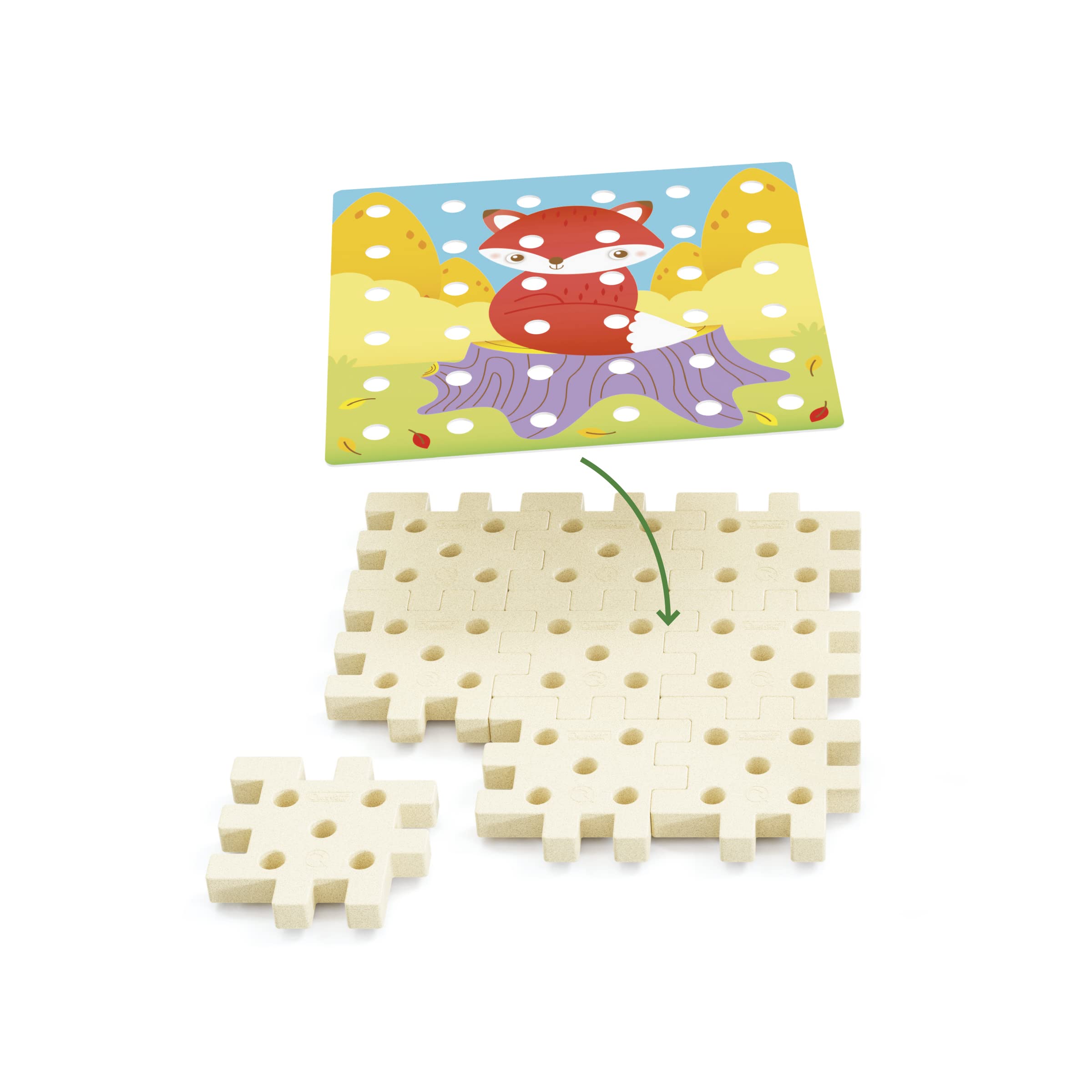 quercetti-82271-jumbo-peggy-play-bio-jeu-de-plots-premier-ge image 3