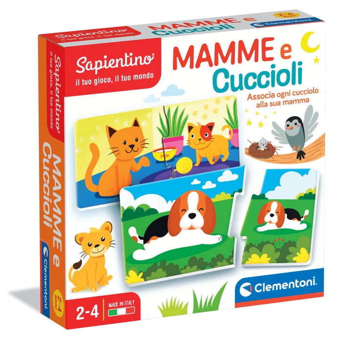 clementoni-sapientino-mamme-e-cuccioli-jeu-d-association image 1