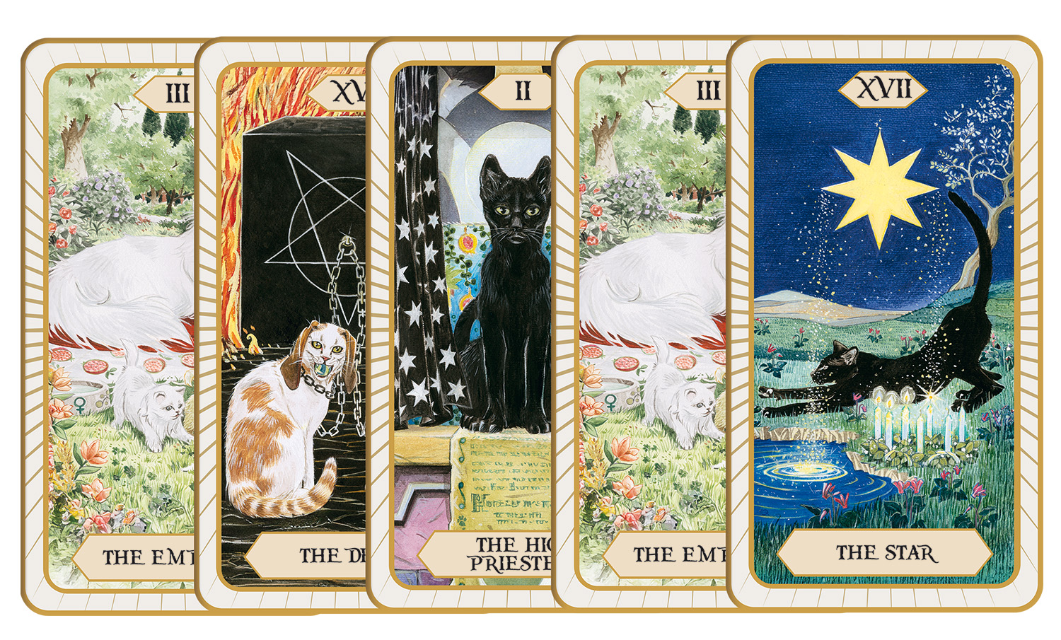 lisciani-puzzle-tarot-cats-puzzle-jeu-de-tarots-chats image 3