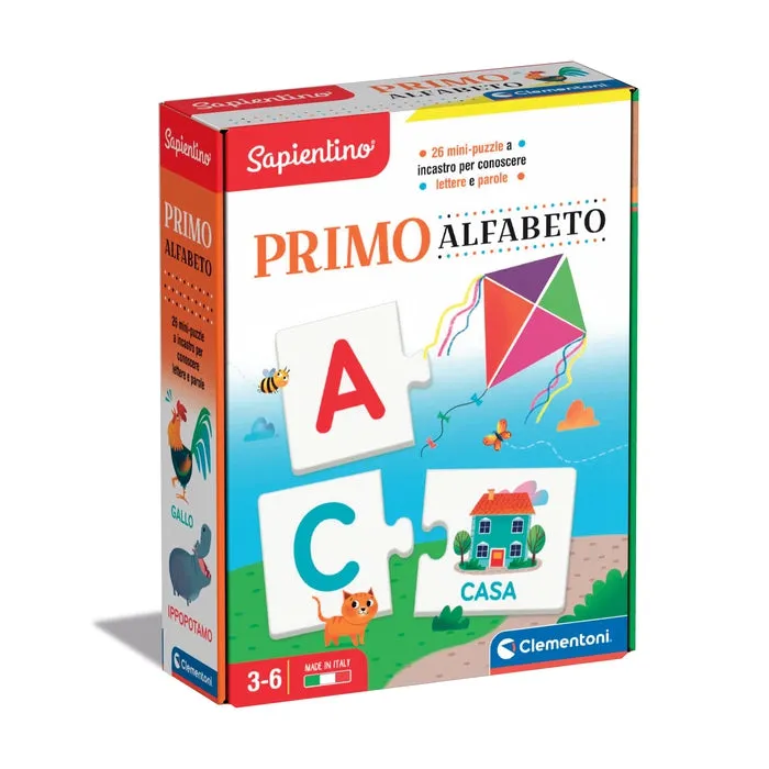clementoni-sapientino-mon-premier-alphabet-52-cartes-lettres-4-6-ans image 1