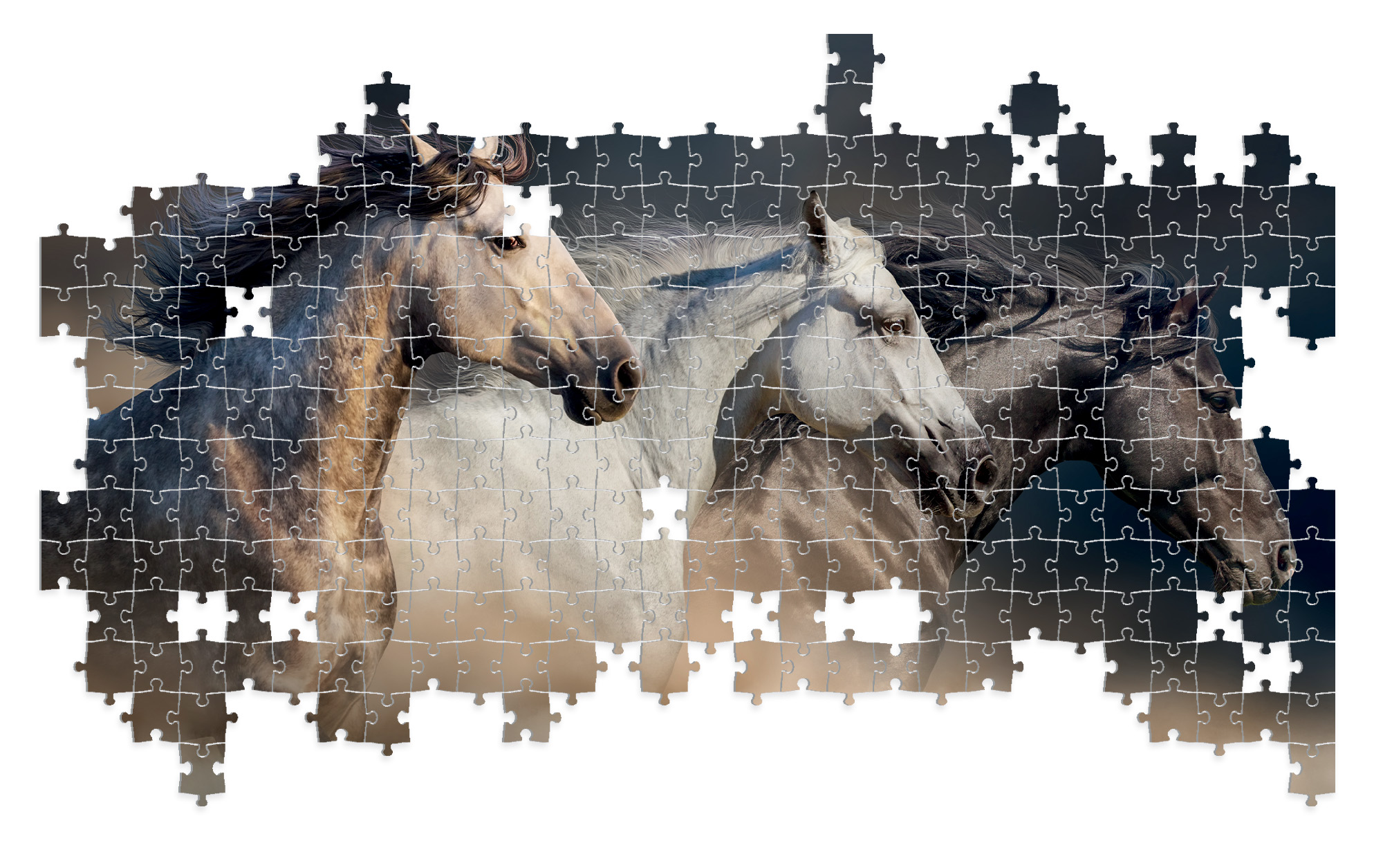 lisciani-puzzle-poster-horses-1000-pi-ces image 4