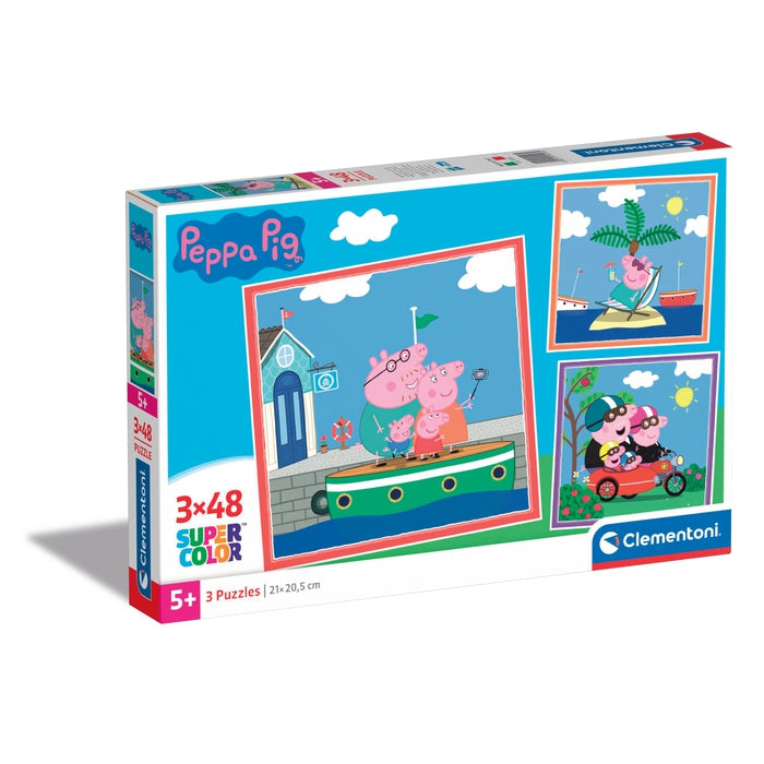 clementoni-peppa-pig-puzzle-3x48-pi-ces image 1