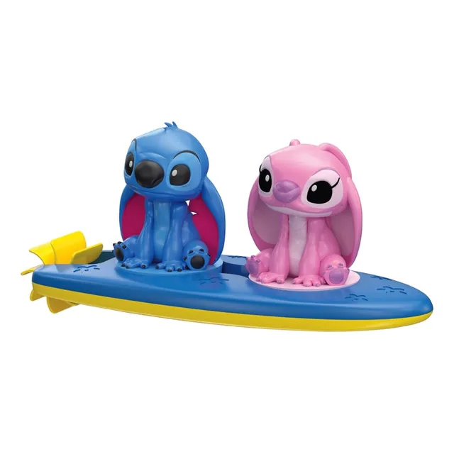 clementoni-disney-baby-stitch-angel-bath-toy-surf-set image 1