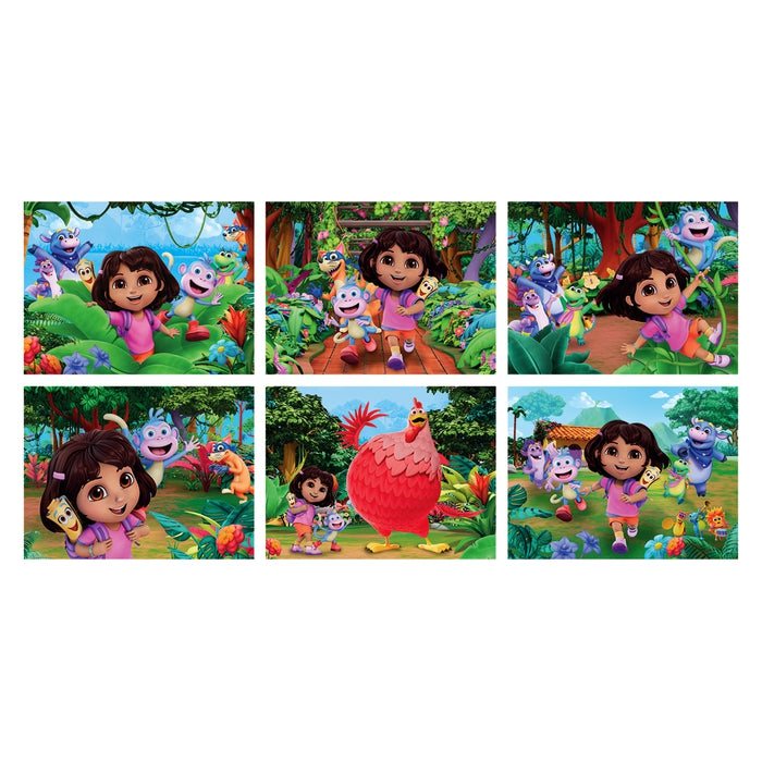clementoni-play-for-future-cubes-dora-l-exploratrice-12-cubes image 2