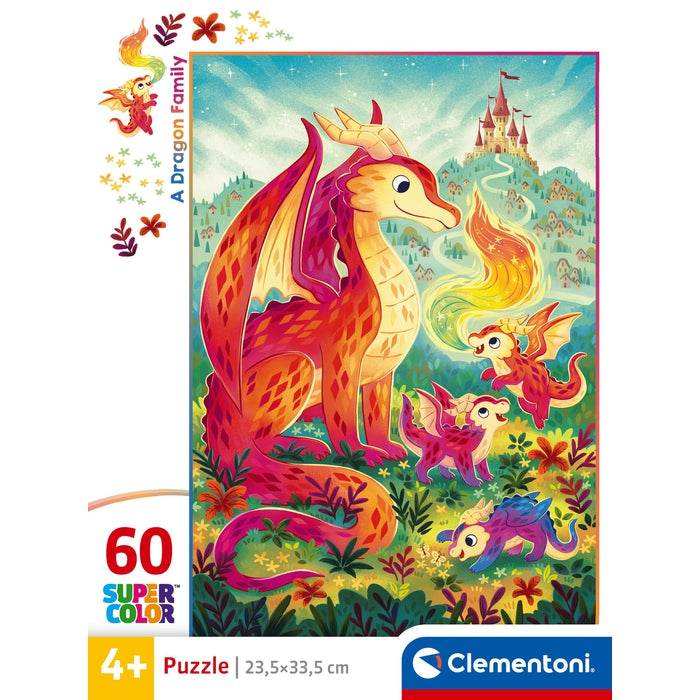 clementoni-a-dragon-family-puzzle-60-pi-ces image 4