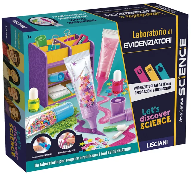 lisciani-i-m-a-genius-laboratoire-surligneurs-diy image 1