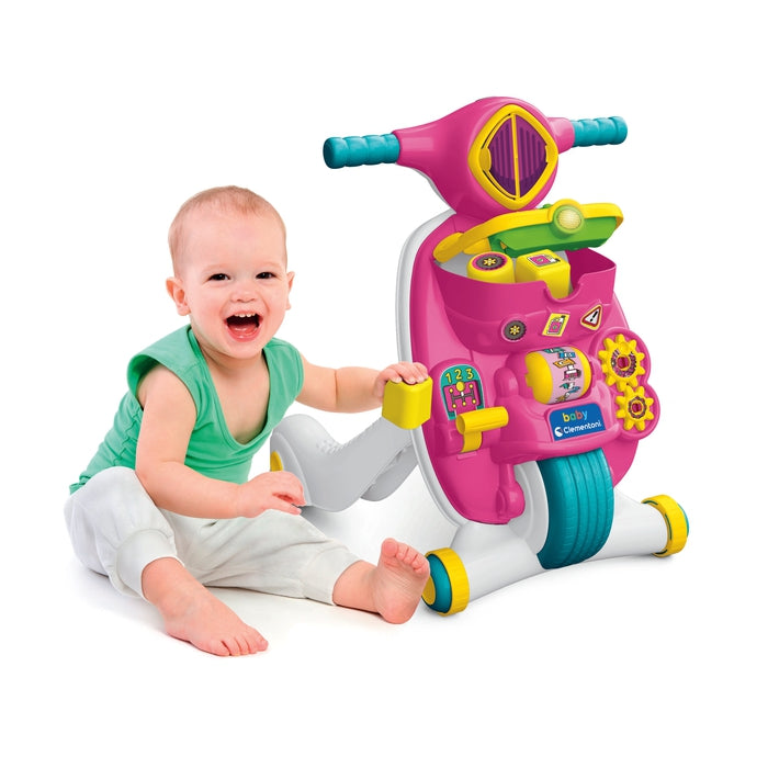 clementoni-baby-clementoni-valentina-scooterina-trotteur-premiers-pas-2-en-1 image 3