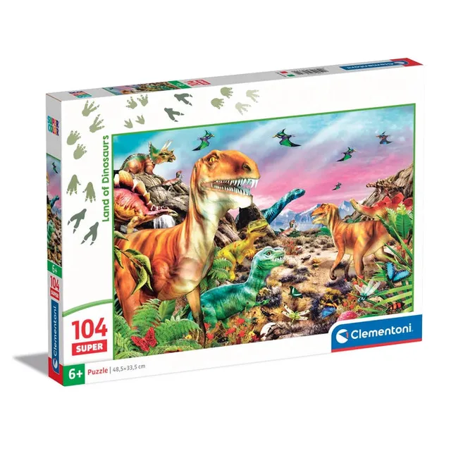 clementoni-land-of-dinosaurs-puzzle-enfant-104-pi-ces-2 image 1