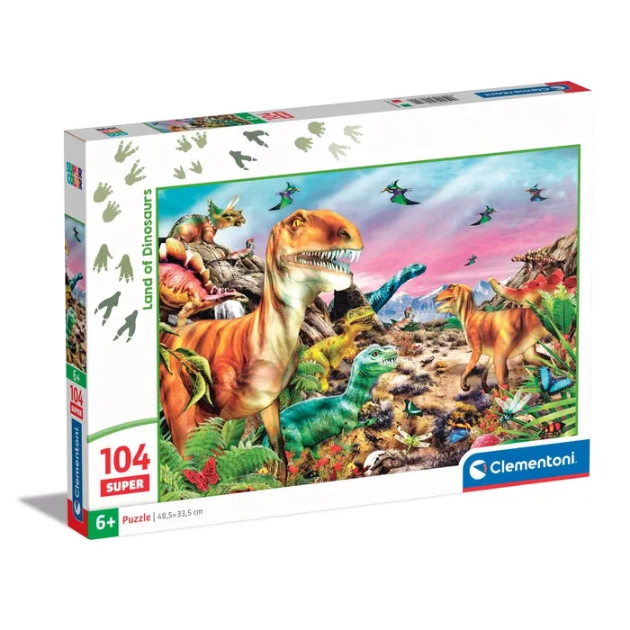 clementoni-land-of-dinosaurs-puzzle-enfant-104-pi-ces-2 image 1