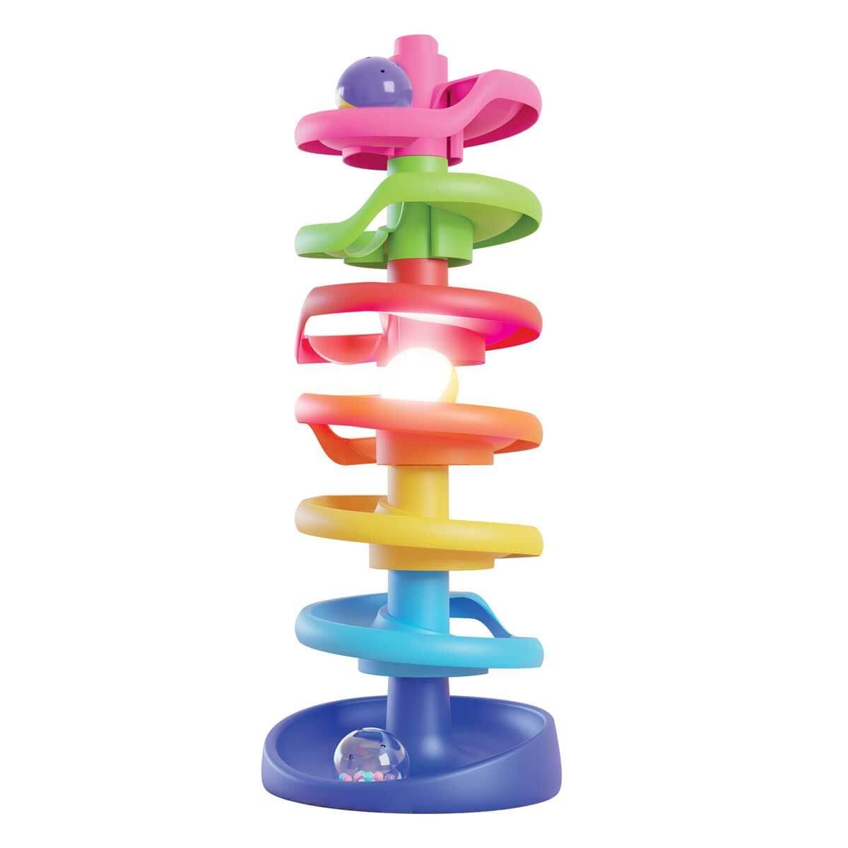 quercetti-6499-spiral-tower-brightball-piste-de-billes-petite-enfance image 4