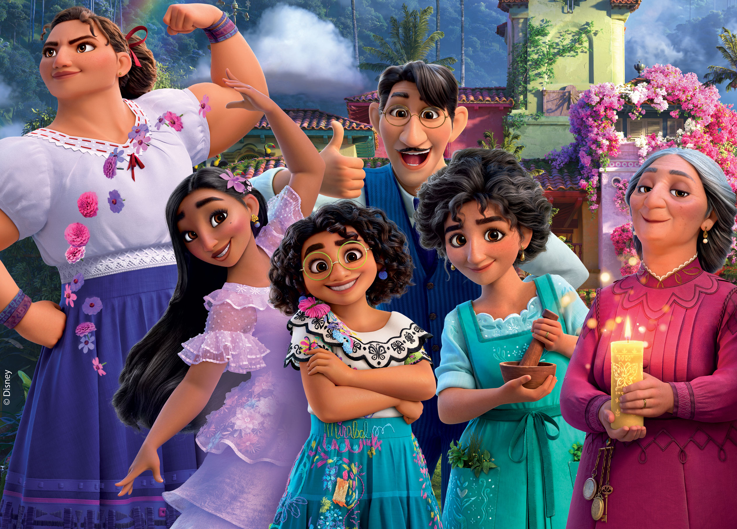 lisciani-disney-puzzle-maxifloor-4-x-48-encanto image 3