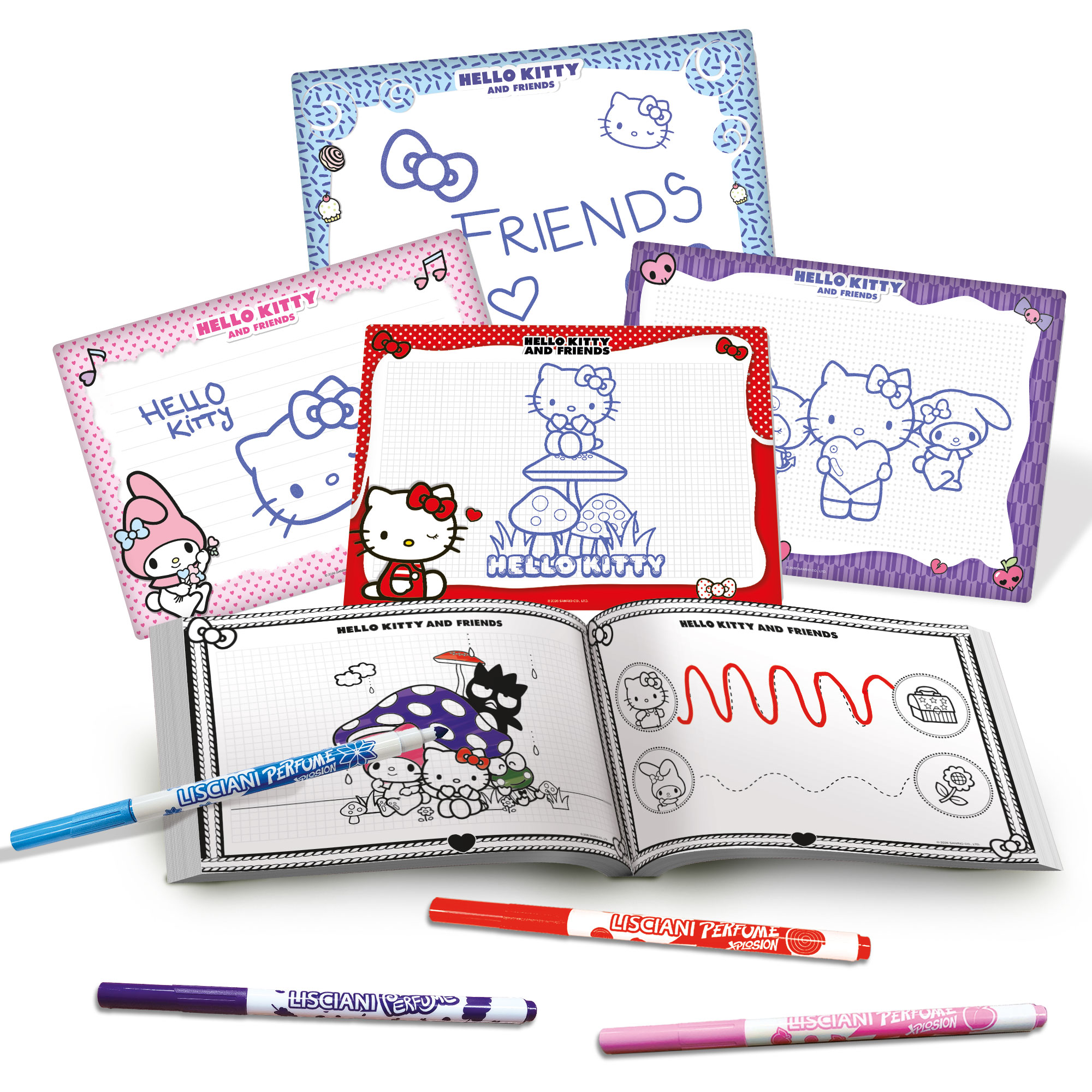 lisciani-hello-kitty-friends-drawing-school-ardoises-effa-ables image 2