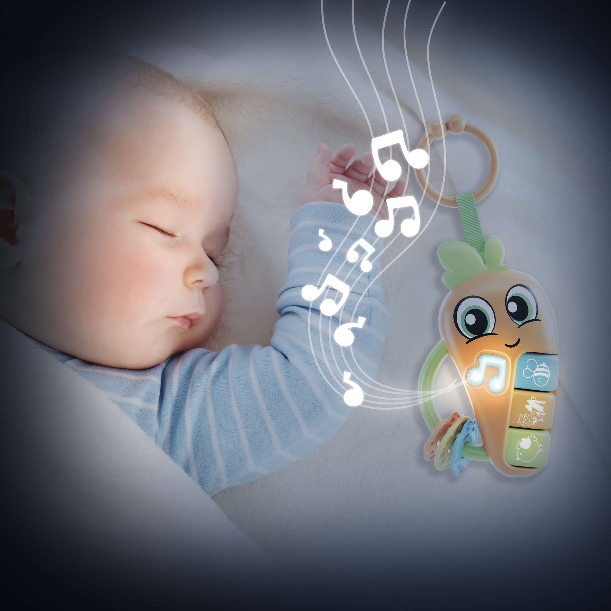 lisciani-carotina-baby-carrot-hochet-musical-sensoriel image 4
