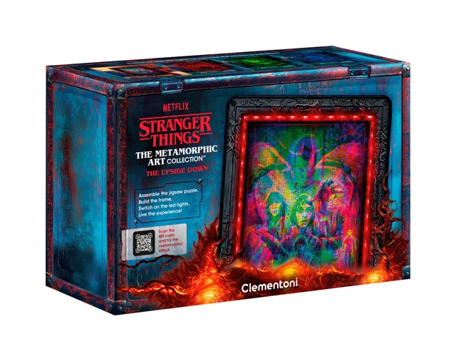 clementoni-stranger-things-metamorphic-art-the-upside-down-puzzle-520-pi-ces-led image 1