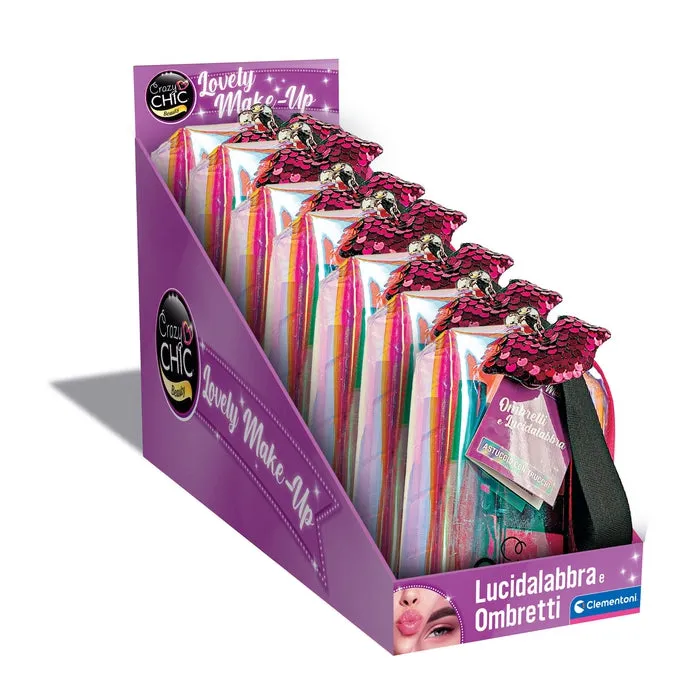 clementoni-crazy-chic-pochette-avec-maquillage-kiss image 1