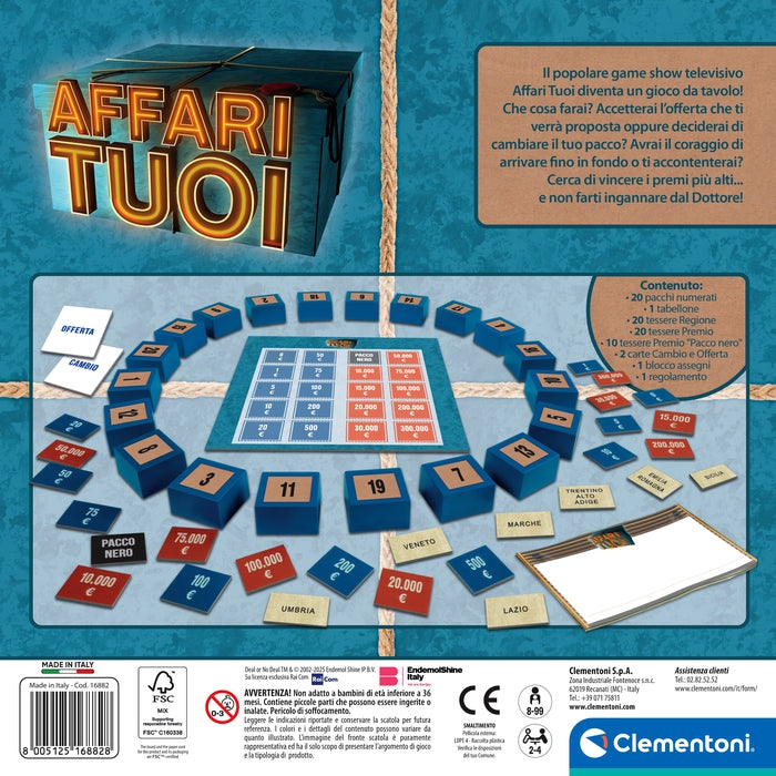 clementoni-affari-tuoi-jeu-de-soci-t-tv-familial-20-paquets image 6