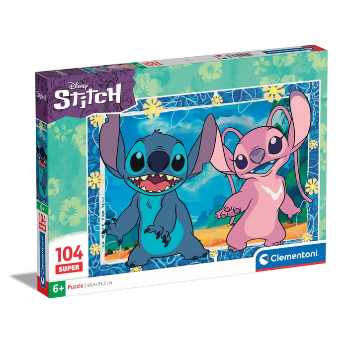 clementoni-puzzle-stitch-104-pi-ces-48-5-x-33-5-cm-disney image 1