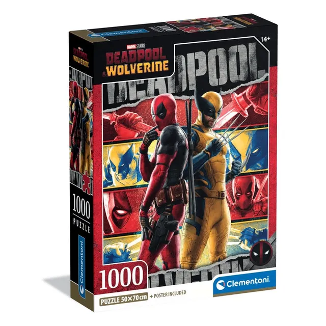 clementoni-deadpool-wolverine-puzzle-1000-pi-ces-marvel image 1
